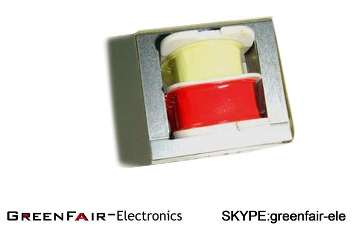 Laminated Core Pcb Mounting Center Tapped Transformer , Z11 0.35T Low Voltage Transformer