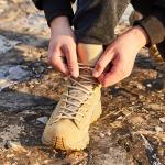 Breathable Cotton Lining Mens Combat Tactical Boots for Outdoor Activities