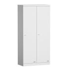 0.6mm Thickness 2 Door Steel Locker Flush Door Frameless Steel Office Locker