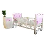 750MM Single Crank ABS Detachable Paediatric Hospital Bed