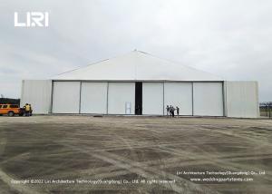 China Customized Aircraft Tents Strong Aluminum Structure Marquee Hangar Tents factory
