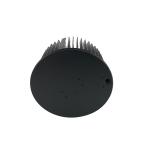 LED Round Extruded Aluminum Heatsink , Round Heat Sink Extrusion Machined Metal