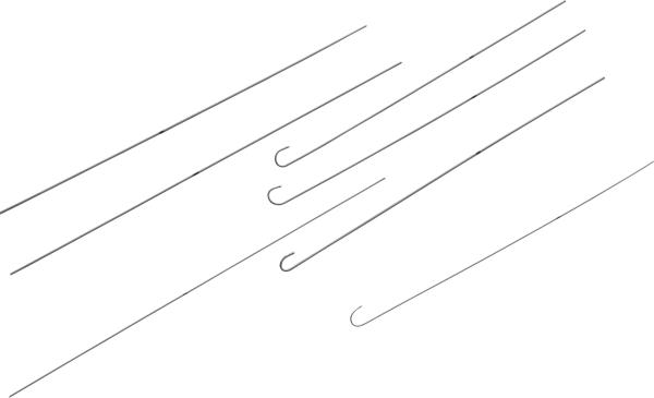Kink Resistant Thoracic Catheter Chest Tube , Pigtail Tube Drainage Meet RoHS