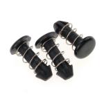 Computer Black plastic Nylon Spring Rivets With Metal Spring