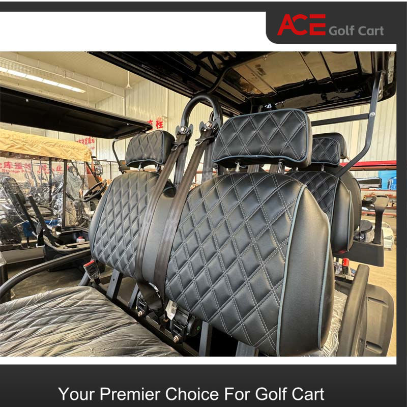 Sleek And Modern Golf Cart Seat Artificial Leather Material Golf Cart Accessory
