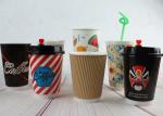 8oz 12oz 16oz Double Wall Coffee Cups Hot Insulated Paper Cups