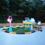 Funny Kids Amusement Ride , Indoor Amusement Rides Driving Traffic Town