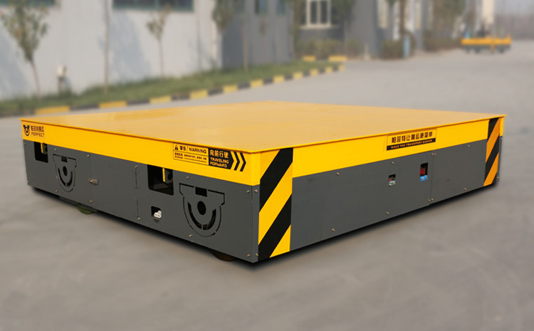 Adjustable Speed Electric Transfer Trolley Motorized Trackless Utility Vehicles