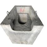 Reduce Steel Spillage Precast Concrete Blocks For Stabilizing Molten Steel Flow