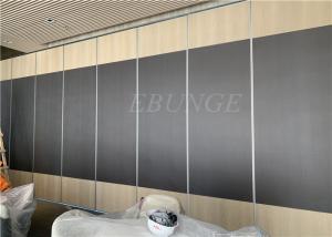 China Top Hanging Operable Panels Room Divider Melamine Partition 65mm Thickness factory