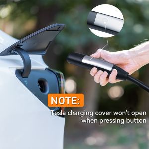 3.7KW Type 2 EV Charger with LCD Indicator Light and 4.5M Cable
