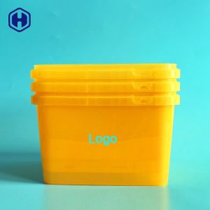 China Airtight Stackable Square Plastic Box Food Grade PP Empty Container on sale
