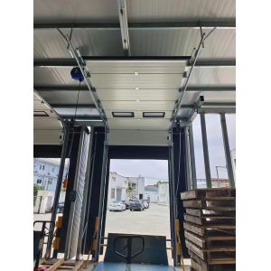 Durable Easy Operate Overhead Sectional Doors Attractive Industrial Entrance