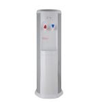 Standing inox material hot and cold water dispenser with non-spill water guard