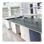 Anti Alkali Chemistry Lab Benches , 2 Cabinets 75x90cm Lab Work Benches