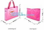 fashion pvc mirror vinyl shopping bag with printing, Recyclable Durable Clear