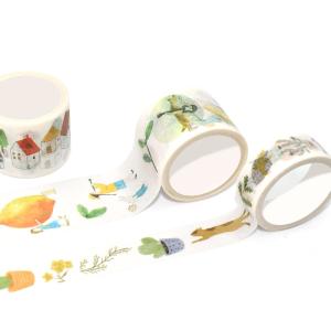 China Decorative Rainbow Candy Color Japanese Sticky Paper Masking Tape Washi Tape factory