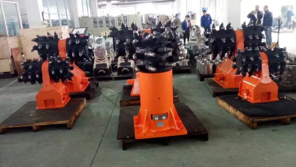 Trench Digger Drilling Hydraulic Drum Cutter HTC18 HTCE18 Small Particle Milling