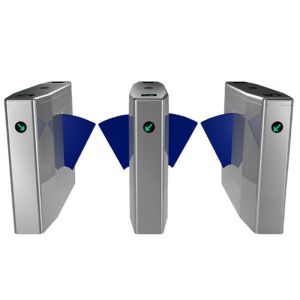 Electronic Pedestrian Gate Access Control Flap Turnstile Flap Barrier Gate 50