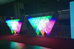 China Aluminum SMD 3528 DIY LED Display 3D for Stage / Concert / TV Station factory