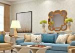 Bright Floral Wallpaper Modern Removable Wallpaper Non Woven Wall Covering