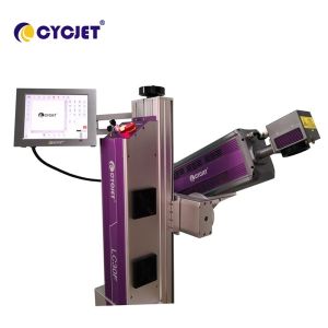 30W Industrial Inkjet Printers CO2 PET Bottle Marking Industrial Inkjet Coder