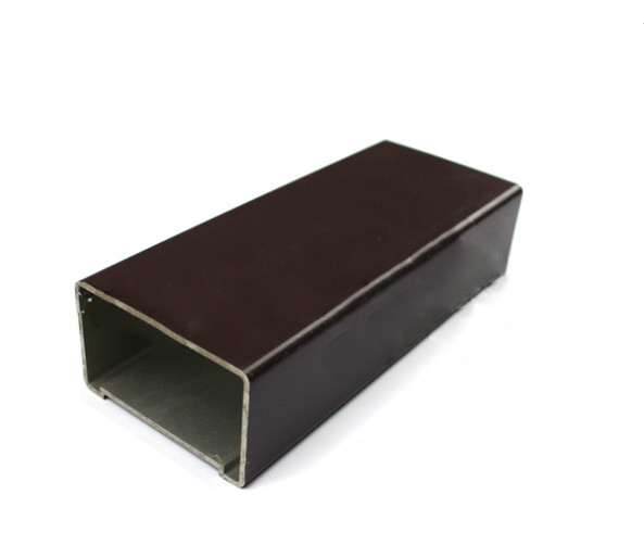 Different Colores Anodized Aluminum Profiles ， Rectangle For Sliding Window