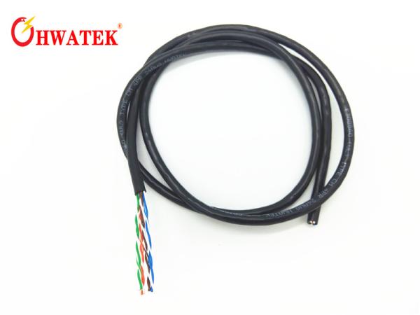 Stranded / Solid Category 5E Cable , Cat5E FTP Network Cable For Signal