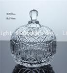 home decorative fruit glass plate, candy container