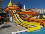ODM Outdoor Water Play Equipment Swimming Pool Slide In Ground