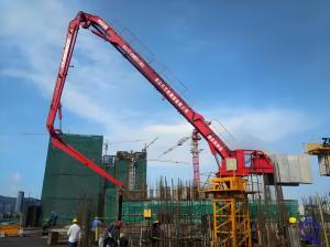 China Stationary Spider Concrete Placement Boom Mobile Machinery Rotary Reducer factory