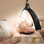 Beauty Salon 6500K LED Half Moon Light 360 Degree Rotate Eyebrow Tattoo Eyelash
