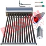 150L Stainless Steel Compact Non Pressurized Vacuum Tube Solar Water Heater For