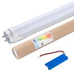 High-Temperature Battery T8 Emergency LED Tube Light With 12V DC, 24V DC, No