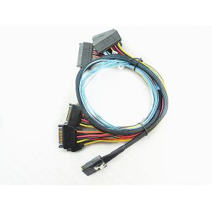 China SFF 8087 To 4x SFF 8482 Internal Serial Attached SCSI Cable on sale
