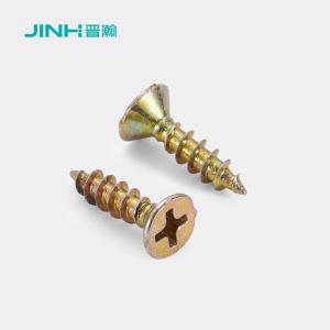 China 16mm Length Countersink Stainless Steel Chipboard Screws For Flat Pack Furniture factory