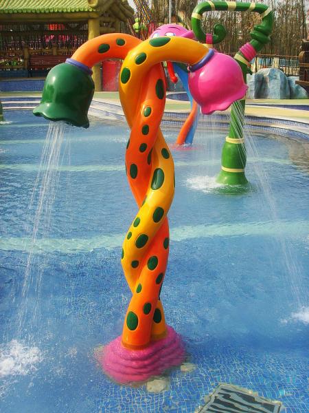 Aqua Park Equipment Aqua Play, Family Recreation Spray Kids Water Game for Aqua