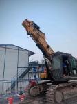 Antiwear SANY485H Excavator Small Crawler , Wear Resistant Excavator Tunnel Arm