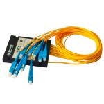 FTTX System 1X8 SC UPC Fiber Cable Splitter 1310/1490/1550nm