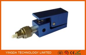 China FC Square Fiber Optic Adatper Metal In Black Blue Grey For Network Cable factory