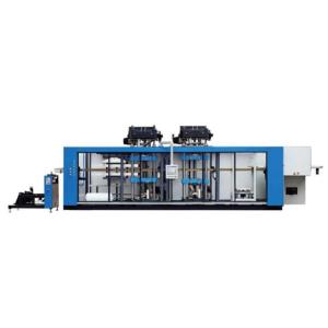China PLC Transparent Fruit Box Pressure Thermoforming Machine factory