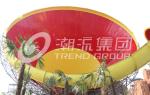 Water Park Equipment Super Tornado Water Slide Above Ground Pool Waterslide