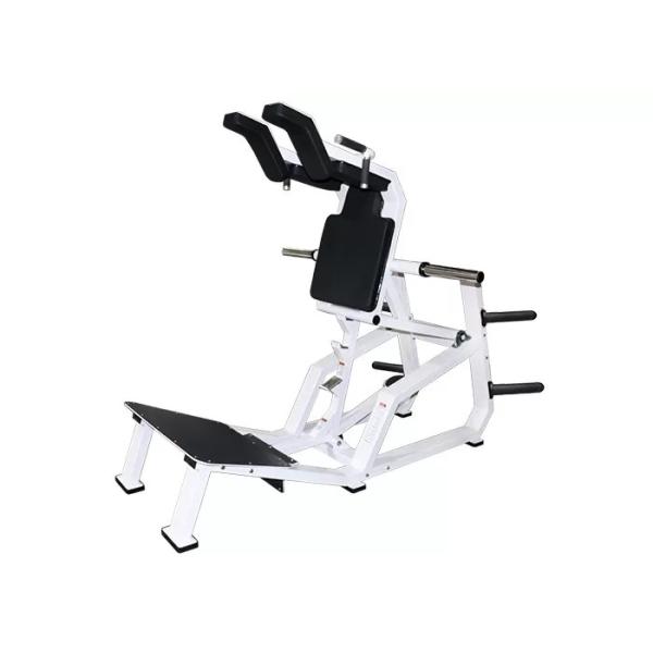 China White Adjustable Commercial Gym Equipment Super Squat Machine factory
