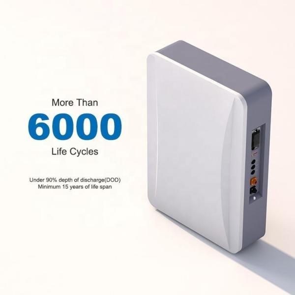 Photovoltaic Lithium Deep Cycle Solar Battery Powerwall 5kwh 10Kw 15Kw 100ah