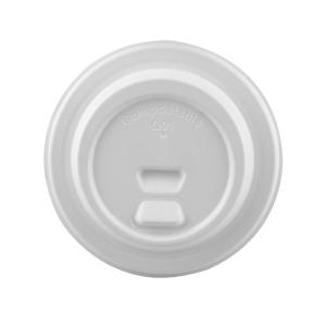 China 80mm 90mm Eco Cup Lids 100% Natural Plant Fiber Sugarcane Bagasse Lids factory