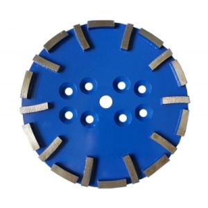 China 10”Diamond Grinding Head , Metal Grinding Disc For Floor Grinders factory