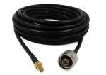 DC-11GHz Low PIM RG195 RF Jumper Cable With SMA Male Female Connector
