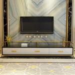 Bubble EPE Luxury Tv Cabinet Living Room Furniture Stainless Steel Frame