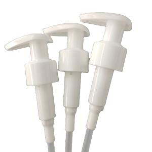 China 28/415 Anodized White Lotion Dispenser Pump factory