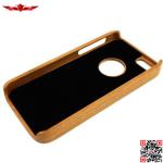 100% Perfect Fit Import Bamboo Wood Cover Case For Iphone 4 Iphone 5 Durable